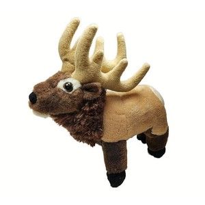 Wild Republic Elk Plush Toy Stuffed Animal 8 inch Deer Stag Horns